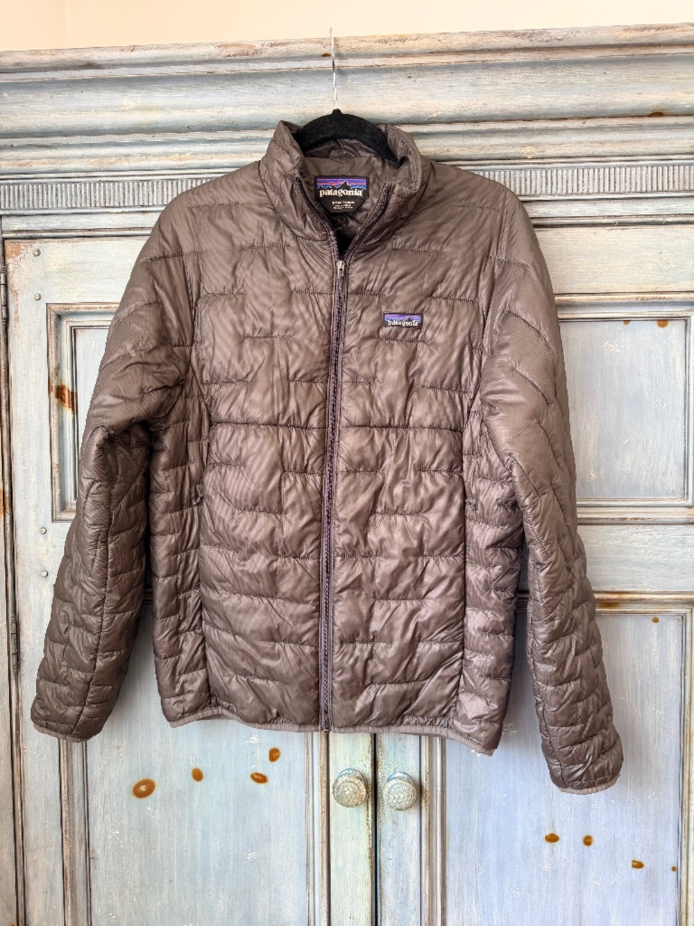Patagonia Men's Micro Puff in Forge Gray Size S